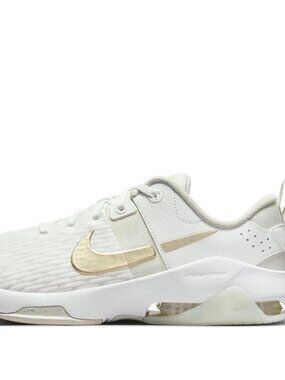 Nike Women's Zoom Bella 6 PRM Summit White/Gold Athletic Sneakers [FJ1589-100]